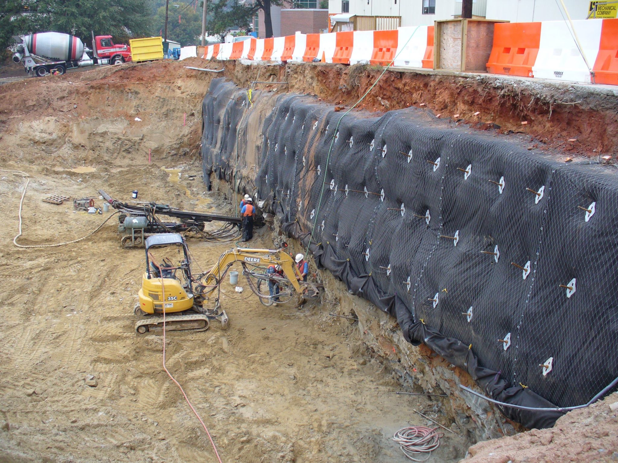 Soil Nail Wall Atlanta GA Engineered Solutions